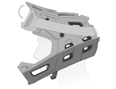 iXS Trigger Full Face Helmet - White