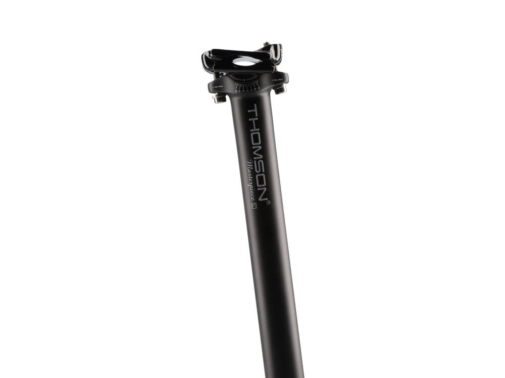 Thomson Masterpiece Carbon Seatpost - Black - Cambria Bike