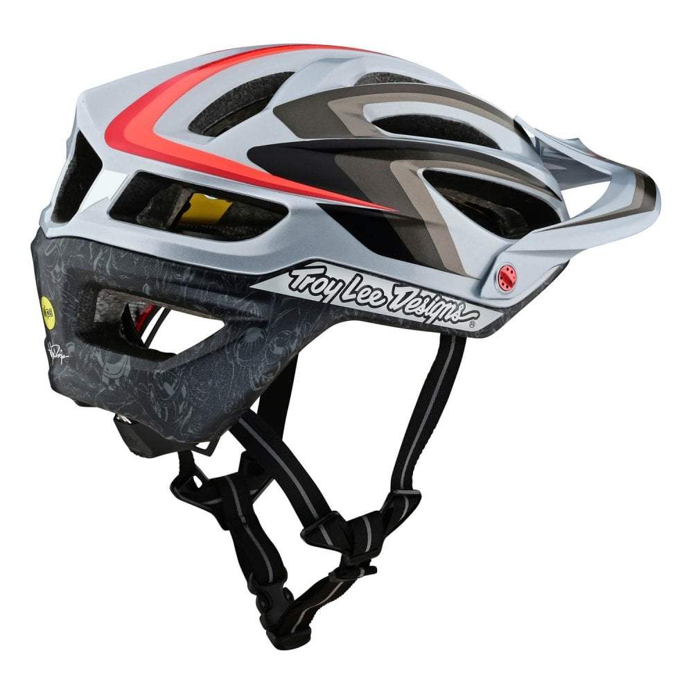 Troy Lee Designs A2 MIPS MTB Helmet - Mirage Ltd - Gray Mirage Gray Small 